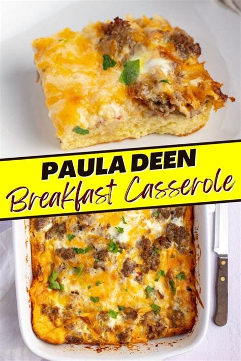 Paula Deen Breakfast Casserole (Easy Recipe) - Insanely Good