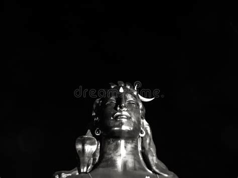 Adiyogi Shiva Statue at the Coimbatore, Tamilnadu Stock Photo - Image of metre, india: 194809400