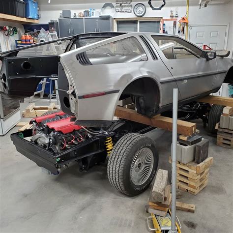 DeLorean "V8 Vessel" Is an LS Swap with a Porsche 911 Gearbox ...