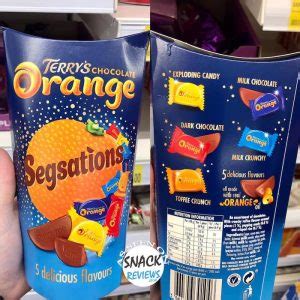 Terry’s Chocolate Orange Segsations at B&M | Snack Reviews