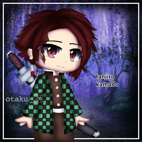 Tanjiro Kamado Gacha Club - Agatsumawall | Demon Slayer