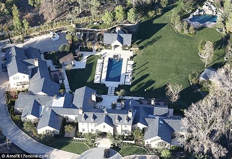 Kim Kardashian's Hidden Hills mansion closer to finish | Daily Mail Online