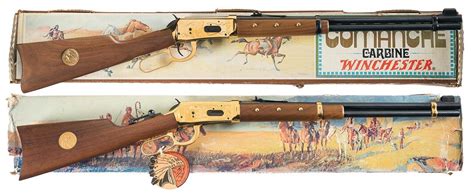 Two Boxed Commemorative Winchester Model 94 Lever Action Rifles