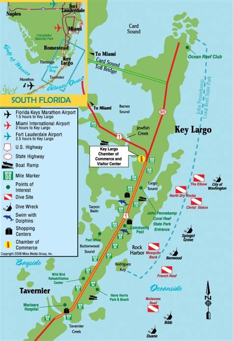 Florida Keys Snorkeling Map | Free Printable Maps