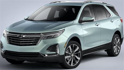 2022 Chevy Equinox Gets New Seaglass Blue Color: First Look