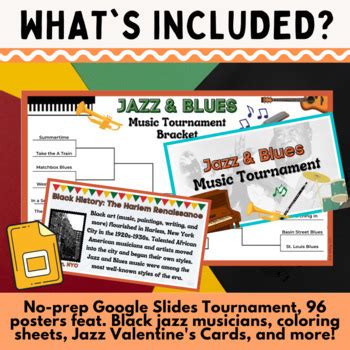 Black History Music Resources - Jazz Month Music Resources | TPT