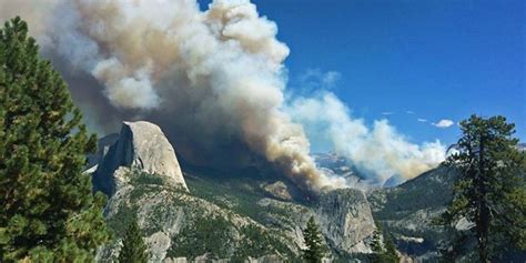 Half Dome Hikers Evacuated By Helicopter As Wildfire Rages In Yosemite National Park | HuffPost