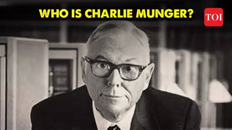 The Legendary Charlie Munger: Man who helped Warren Buffett build ...