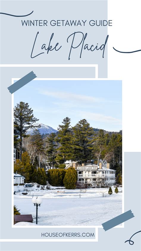 Lake Placid Winter Getaway Guide: Where to STAY, EAT and PLAY! - House ...