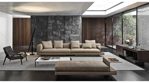 Italian luxury furniture brand Minotti unveils its new avant-garde sofa ...