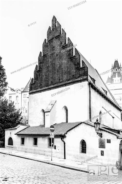 Old New Synagogue in Jewish Quarter Josefov in Prague, Czech Republic, Stock Photo, Picture And ...