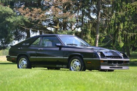 1987 SHELBY GLHS - NO RESERVE - (some call it a Dodge Shelby Charger) for sale - Shelby Charger ...