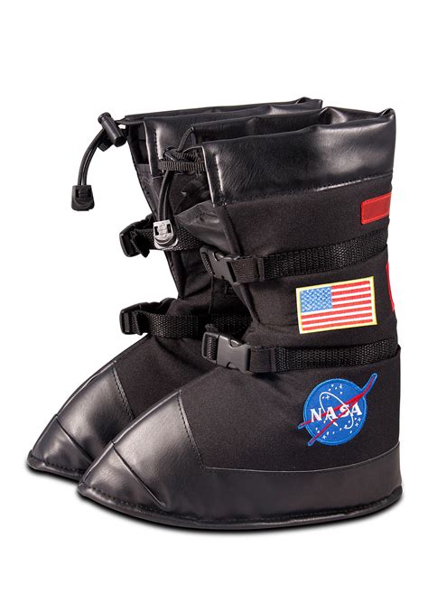 Kids Black Astronaut Boots