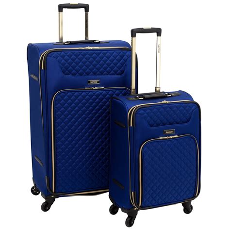 Kensie - kensie 2-piece Softside Expandable Dual-Spinner Luggage Set ...