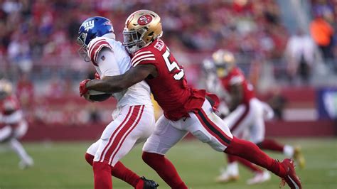 49ers’ Dre Greenlaw avoids NFL fine for latest unnecessary roughness penalty – NBC Sports Bay ...