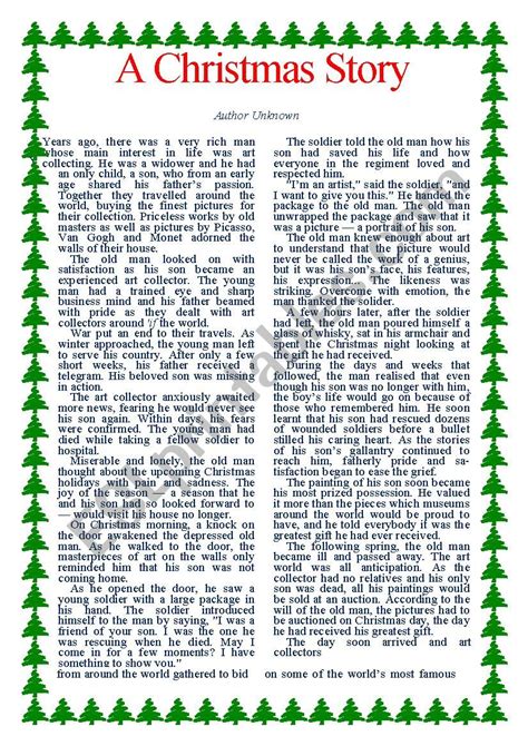 A Christmas story - ESL worksheet by lelika