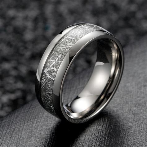 Meteorite Ring - Silver – Silk & Cotton