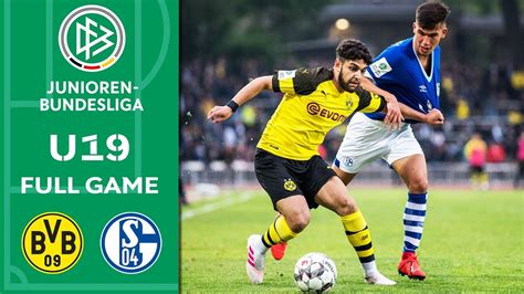 Borussia Dortmund vs. Schalke 04 2-0 | Full Game | U19 Bundesliga | Semi Final | 2nd Leg - YouTube