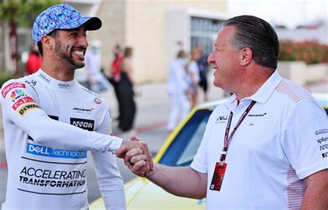 Zak Brown assures no 'ill will' between McLaren and Daniel Ricciardo