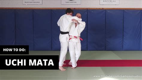 How to do Uchi Mata - YouTube