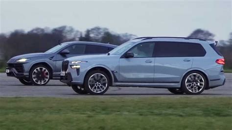 Three-Row BMW X7 M60i Challenges Lamborghini Urus In A Drag Race