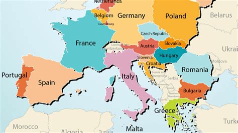 AI Vector European Union Countries Map – cgexpertools.com