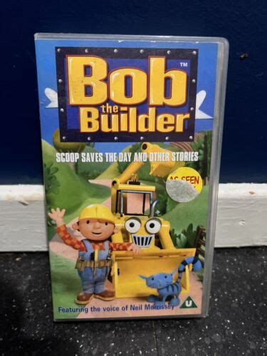 Bob The Builder Scoop Saves The Day And Other Stories 1998 VHS ...