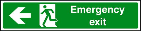 Emergency Window Exit Symbol Sign Pvc Safety Signs - vrogue.co