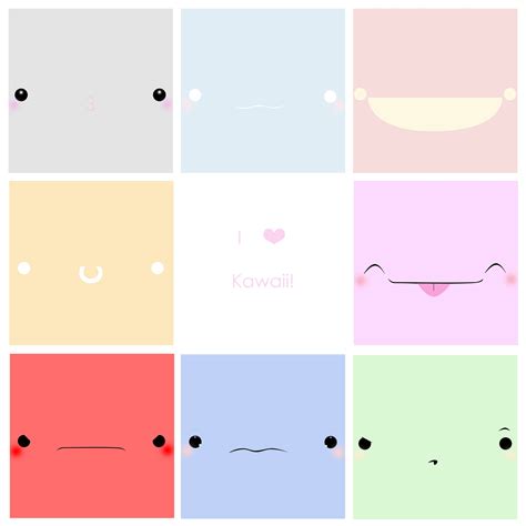 Kawaii Face Wallpapers - Wallpaper Cave