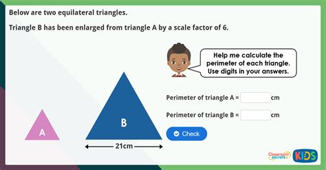 Year 6 Calculating Scale Factors Lesson – Classroom Secrets | Classroom Secrets