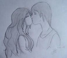 Anime Couple Kissing by egyptianchocolate on DeviantArt