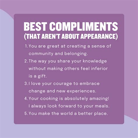 Positive compliments – Artofit