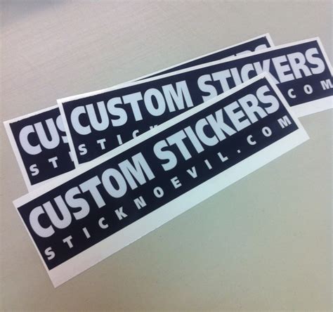 Bumper Stickers | Stick No Evil | Custom Stickers, Die-Cut Stickers ...