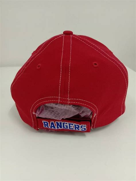 Rare Vintage TEXAS RANGERS Hat, embroidered logo, cas… - Gem