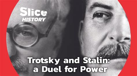 Stalin and Trotsky: The Birth of a Rivalry I SLICE HISTORY - YouTube