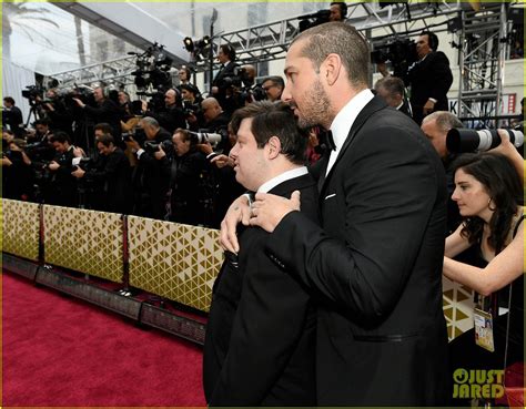 Photo: shia labeouf presents with peanut butter falcon co star zack gottsagen oscars 2020 07 ...