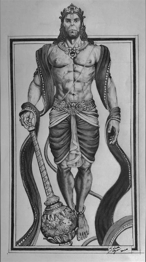 Lord Hanuman Drawing Hanuman Shri Hanuman Lord Hanuman | Images and Photos finder