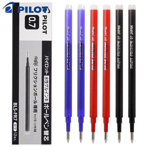 1 Piece Japan Pilot Erasable/Frixion Pen Refill Roller Ball 0.7mm Rubable Gel pen refills BLS ...