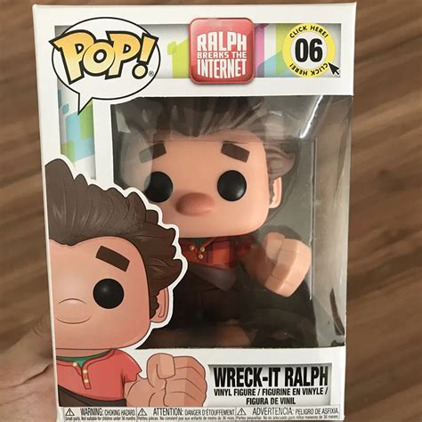 Funko pop Official Wreck It Ralph Wreck It Ralph Vinyl Action Figure Collectible Model Toy with ...