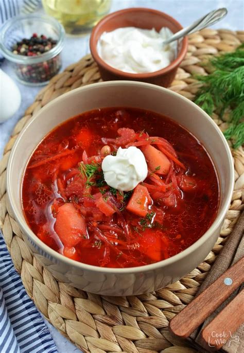 Classic Red Borscht Recipe (Beet Soup) Recipe - Cook.me Recipes