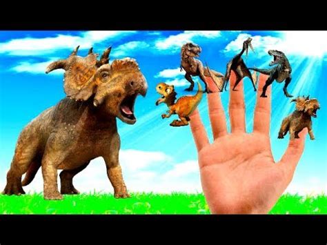 Finger Family Dinosaurs | Nursery Rhymes | Kids Songs - YouTube