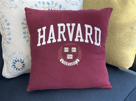Harvard University Pillow Cover vintage t shirt throw pillow | Etsy