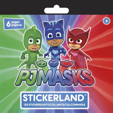 PJ Masks Sticker Pad, 6 Pages - Walmart.com