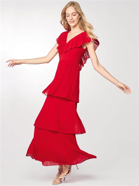 Buy Next Women Red Solid Maxi Dress - Dresses for Women 1873069 | Myntra