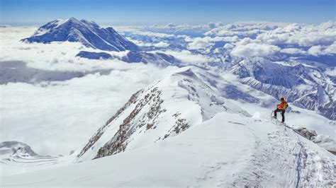 Denali Climber – Bing Wallpaper Download