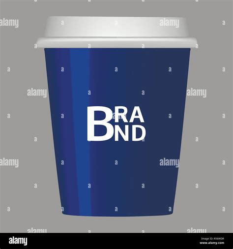 Plastic coffee cup icon. Realistic illustration of plastic coffee cup vector icon for web design ...
