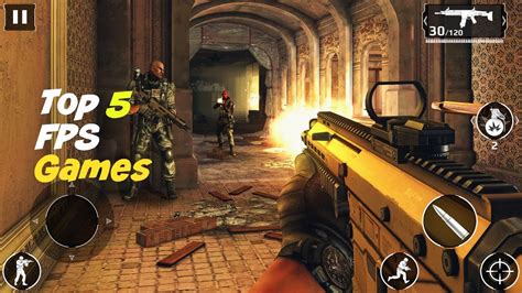 Top 5 Best First Person Shooter (FPS) Games of 2017 for iOS & Android ...