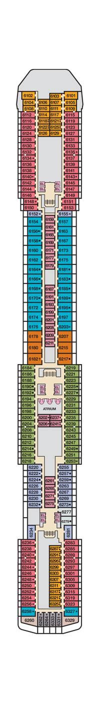 Carnival Miracle Deck Plans