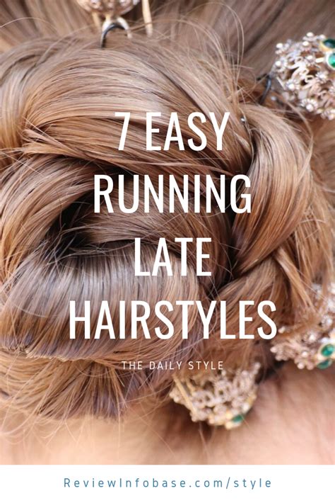 7 Easy Running Late Hairstyles Every Girl Needs to Know. I have long hair and I cannot remember ...