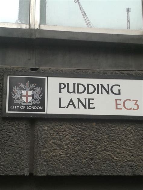 Pudding Lane | The great fire, Great fire of london, London city